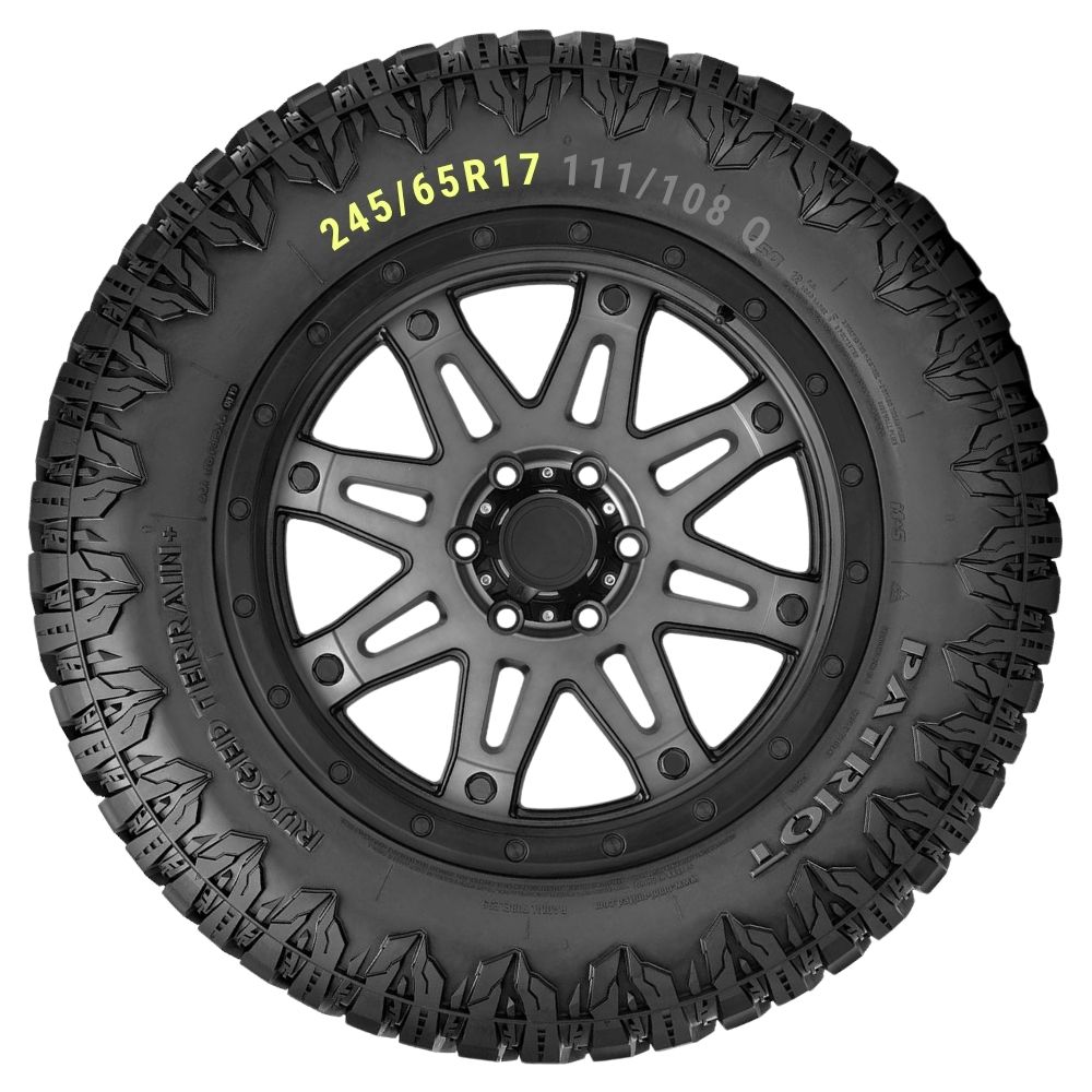 How to read your tyre size Patriot Tires 4x4 tyres UK