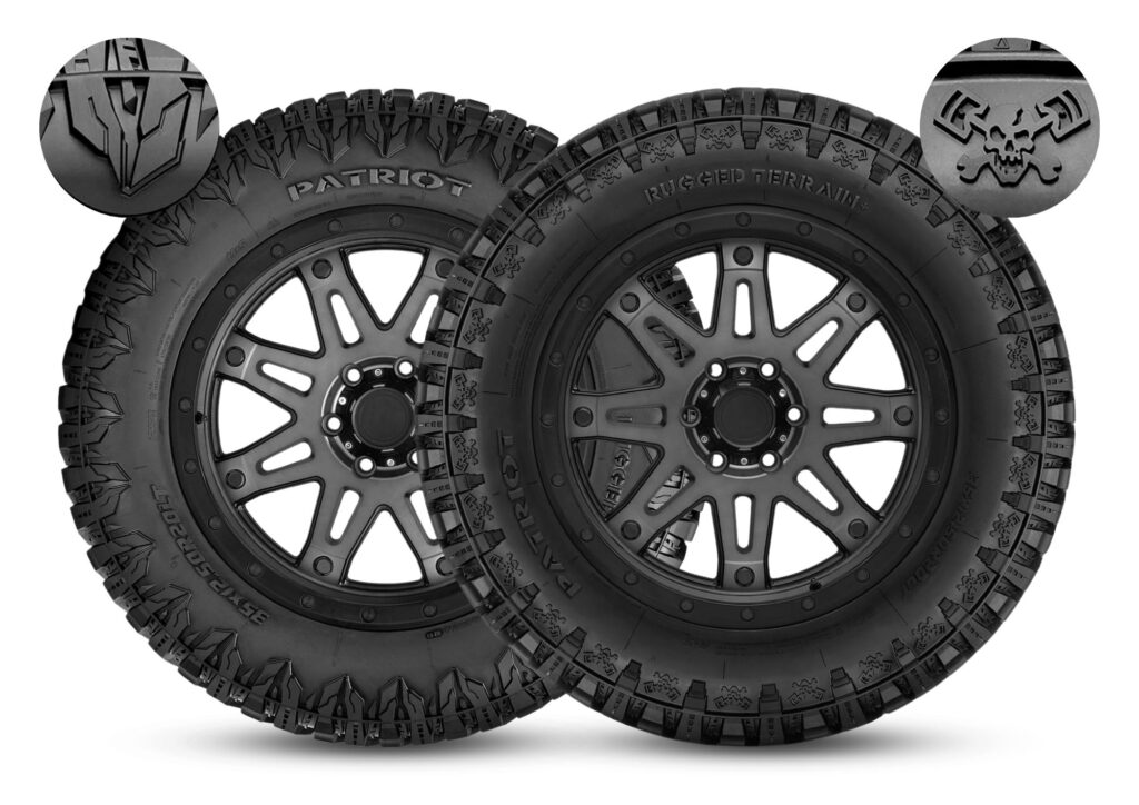 Patriot Tires 4x4 Tyres UK dual sidewall design